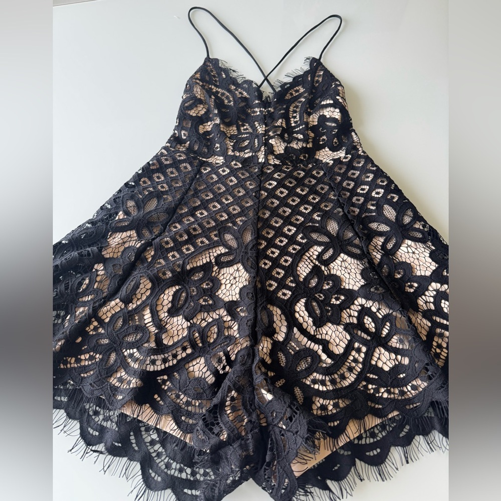 Express black romper NEW WITH TAGS